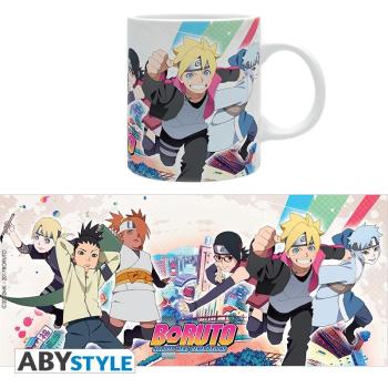 BORUTO - Becher "Gruppe"  Dieser Boruto Becher zeigt Boruto und seine Freunde von Konoha.